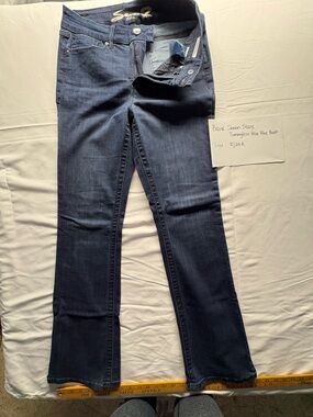 7 For All Mankind Women's Bootcut Jeans in Dark Indigo